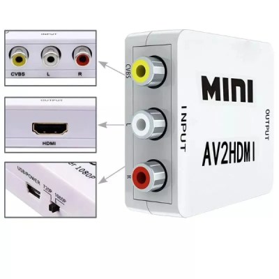 MINI CONVERTISSEUR AV2HDMI RS-AVHD2-3